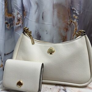 Kate Spade Kayla Small Convertible Shoulder Bag with Matching Wallet